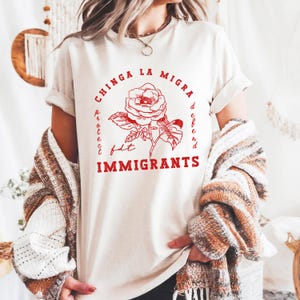 Protect, Fight, Defend – Immigrants Rights Shirt – Protest Graphic Tee – Comfort Fit Statement T-Shirt - PRT33