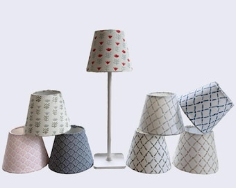 Lamp Shade for Cordless LED Lamps - Patterned Shades