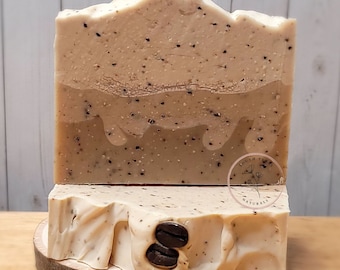 Coffee Kitchen Soap: Natural Exfoliating Handmade Soap