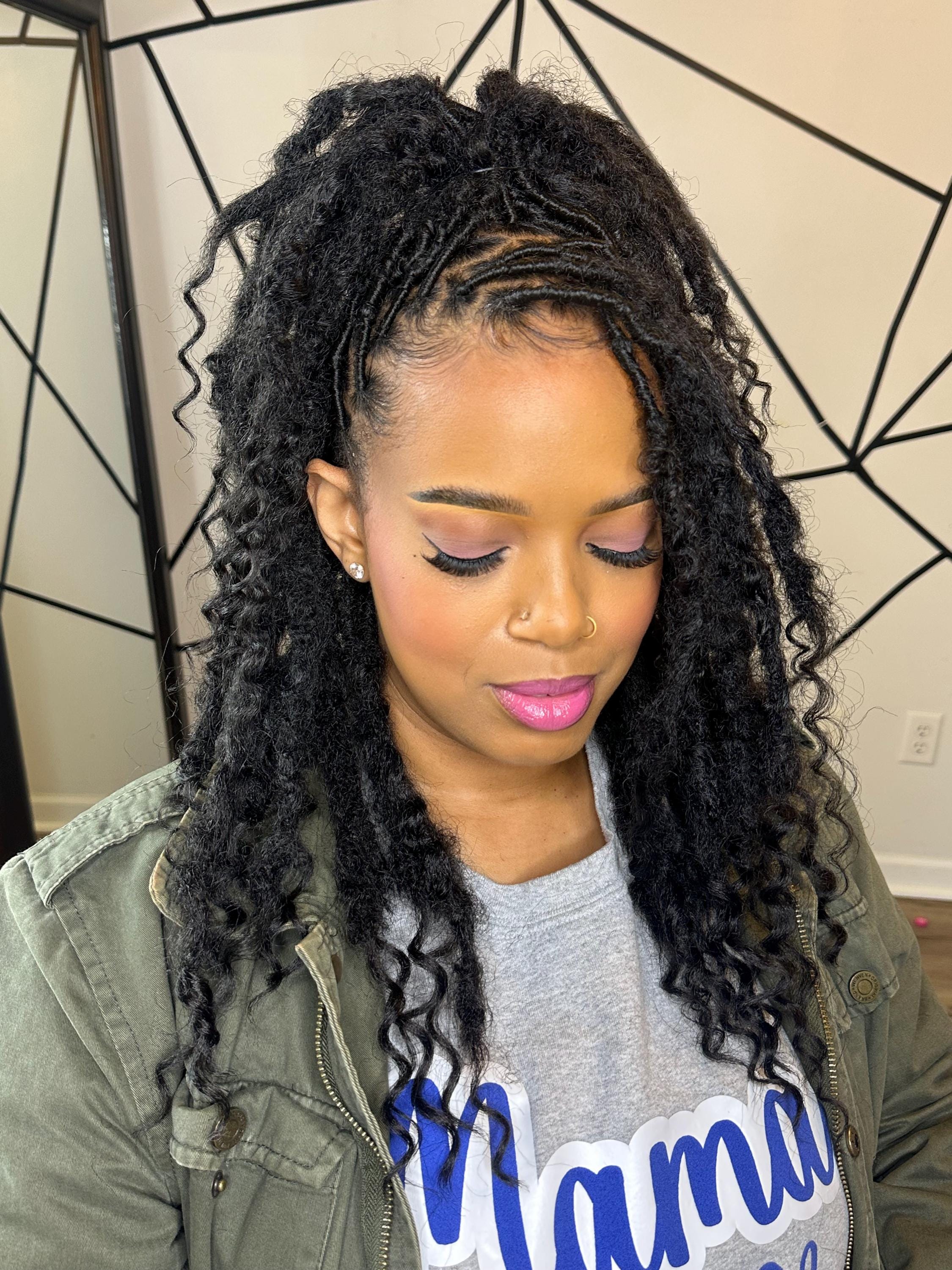 Handmade faux crochet Synthetic locs