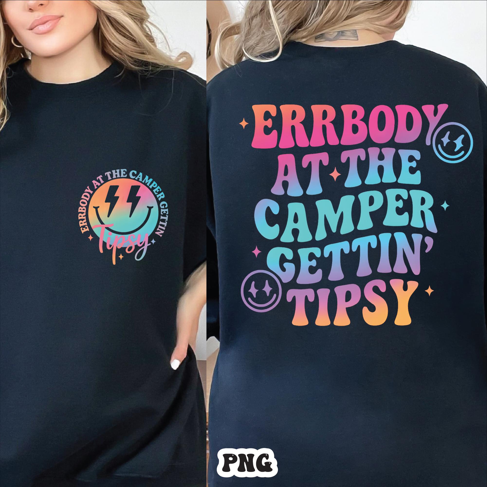 Beach Camping We're Drunks - Gift For Bestie - Personalized Custom T S – Wander Prints