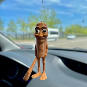 Tung Tung Tung Sahur Car Ornament Brainrot Figure Tiktok Ai Character Meme Figure