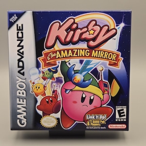 Kirby & the Amazing Mirror | NTSC | Game Boy Advance | GBA | Replacement Box and Inner Tray