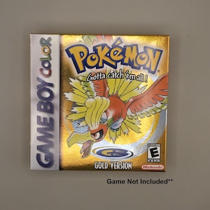 Pokémon Gold Box & Innerbricka **Inget spel ingår**