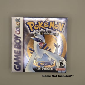 Pokemon Silver Box & Inner Tray ** Ohne spiel **