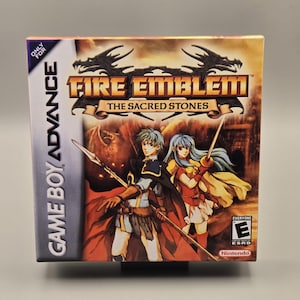 Fire Emblem - Sacred Stones | NTSC | Game Boy Advance | GBA | Replacement Box and Inner Tray