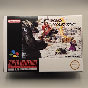 Chrono Trigger | PAL | Super Nintendo | SNES | Replacement Box and Inner Tray
