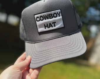 Cowboy Trucker Hat