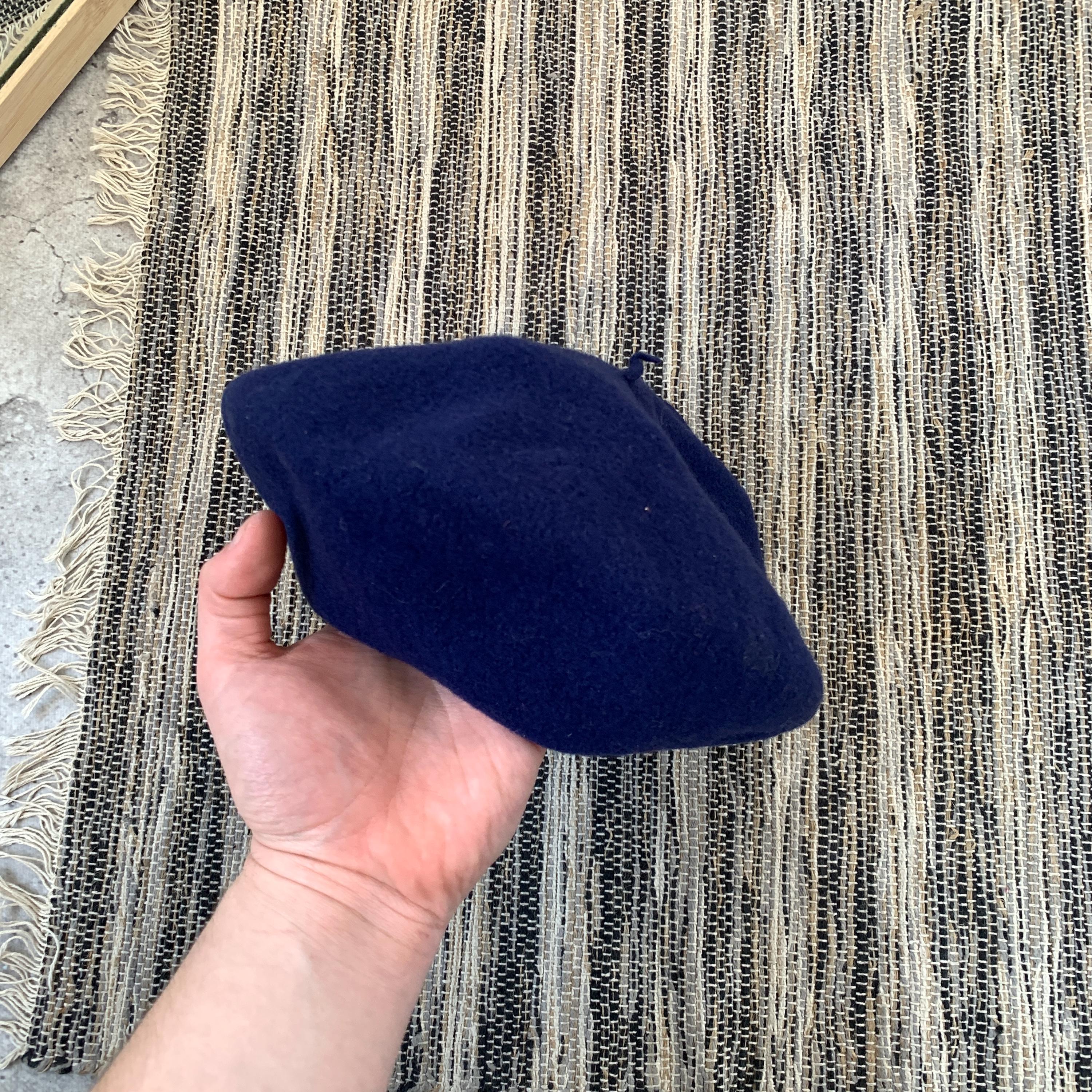 Vintage Kangol Beret Wool Blue Made in UK Barret Hat Cap - Etsy display picture 1