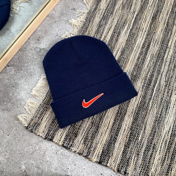 nike knit hat with brim