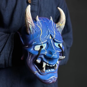 Japanese Oni Mask: Sculptures of Art and Mystery