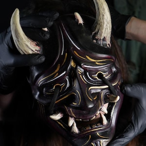 Japanese Oni Mask: The Poetics of the Japanese Demon