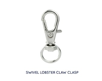 Swivel Lobster Claw Clasp Pet Tag Attachment