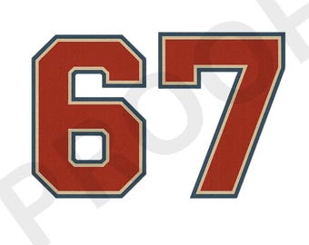 67 PNG Digital Download T-Shirt Design, yearbook letters Graphic, PNG Shirts, Hats, Tumblers, Stickers, Blankets, Six Seven letterman PNG