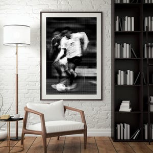 Jamal Musiala Wall Art, Printable Football Player Star Poster, Germany Art , Digital Prints, Soccer Wall Art Gift, Soccer Running, Aesthetic