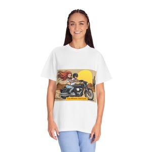 Motorcycle Rider T-Shirt for Bikers, Vintage Biker Tee, Born to Ride Shirt, Cool Motorcycle Gift for Him, Motorbike Lover Graphic Tee