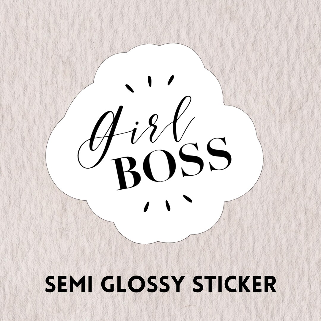 Girl Boss - Sticker | Decal - Etsy
