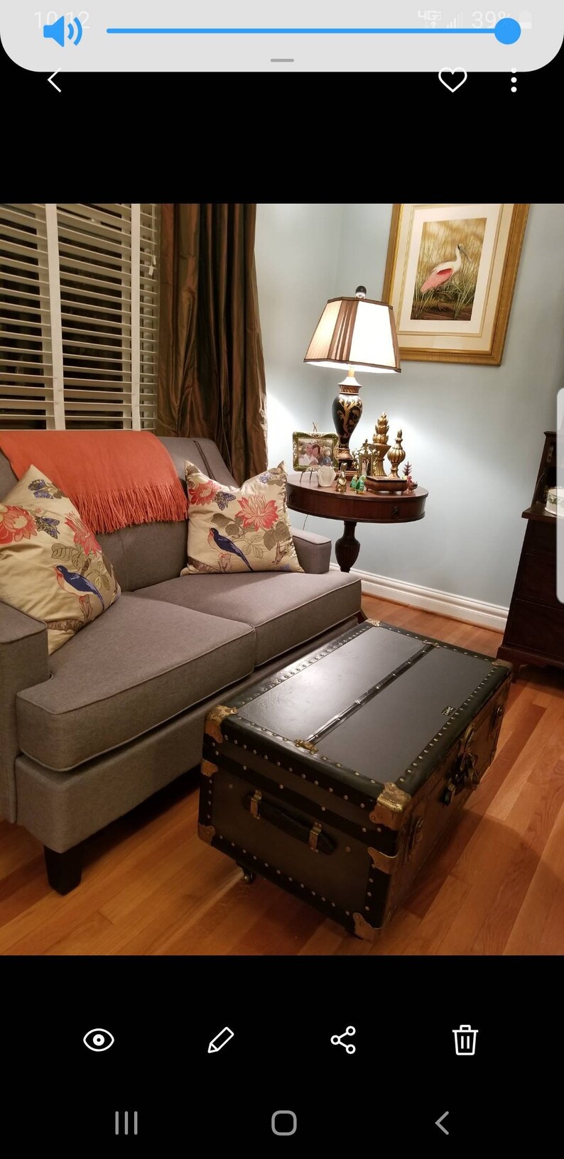 Vintage Trunk Coffee Table Etsy