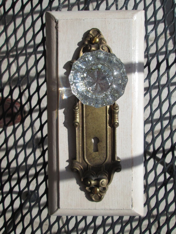 Vintage Doorknob Coat Hanger Etsy