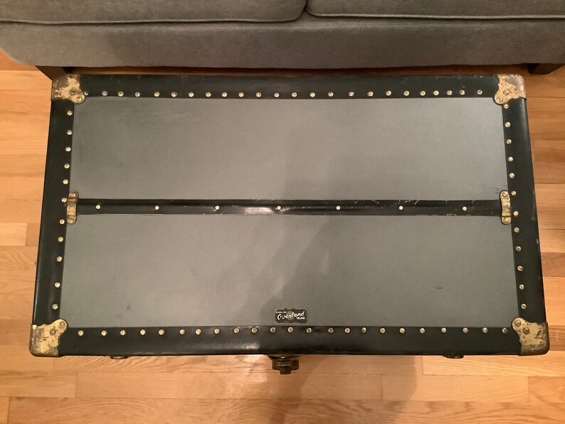 Vintage Trunk Coffee Table Etsy