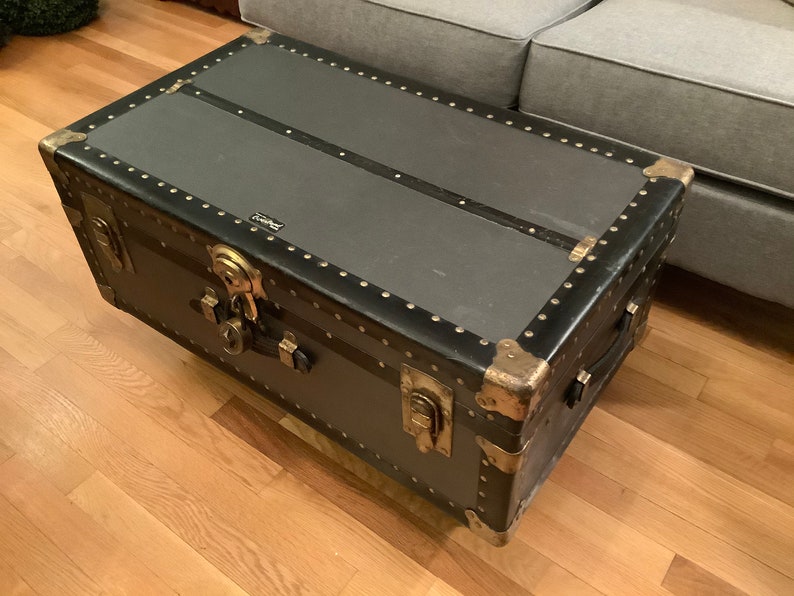 Vintage Trunk Coffee Table Etsy