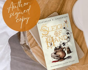 Exemplaire signé de « Sleight of Hand » d&#39;Elizabeth R. Andersen