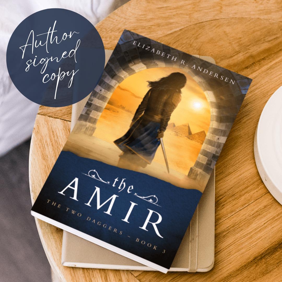 Exemplaire signé de « The Amir » d'Elizabeth R. Andersen