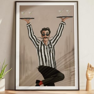 Illustration de mode expressive en téléchargement numérique, art mural figuratif moderne, art abstrait imprimable, affiche minimaliste élégante