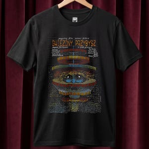 Starman / Gwiezdny Przybysz Polish Movie Poster T-Shirt (Andrzej Pagowski, 1984)