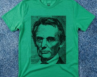 Abraham Lincoln T-Shirt (Winslow Homer, Engraving, 1860)