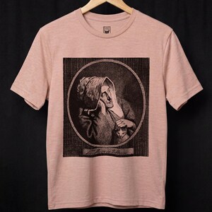 Old Woman with a Cat T-Shirt (Theodorus de Roode, Etching and Engraving, 18th c.)