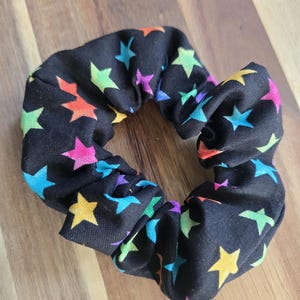 Star Scrunchie - Messy Bun/Top Knot/Cotton Scrunchies