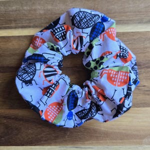 Insect Scrunchie - Bugs/Beetle/Cotton Scrunchies/Top Knot/Messy Bun