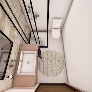 Modern Small House Floor Plan: Two Story, 2 Bedroom (Digital Download) image 6