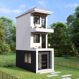 Tiny House | 3 storey | (3x6 Meters) Very Tiny Home Design | Small 2 Bedrooms House