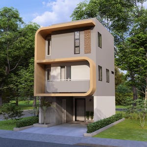 Small House FLOORPLAN | (5x6 Meters) Modern House Design Idea | 2 Bedrooms