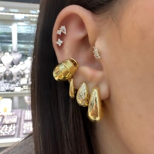 Holly Domed Cartilage Ear Cuff