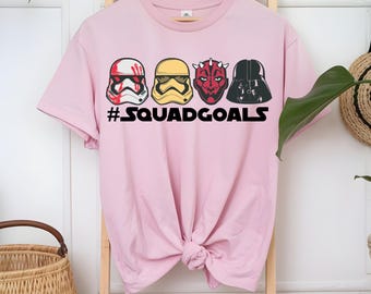 Transferencia DTF de Star Wars, Lado Oscuro, Lista para Prensar