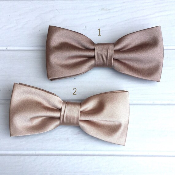 taupe color bow tie