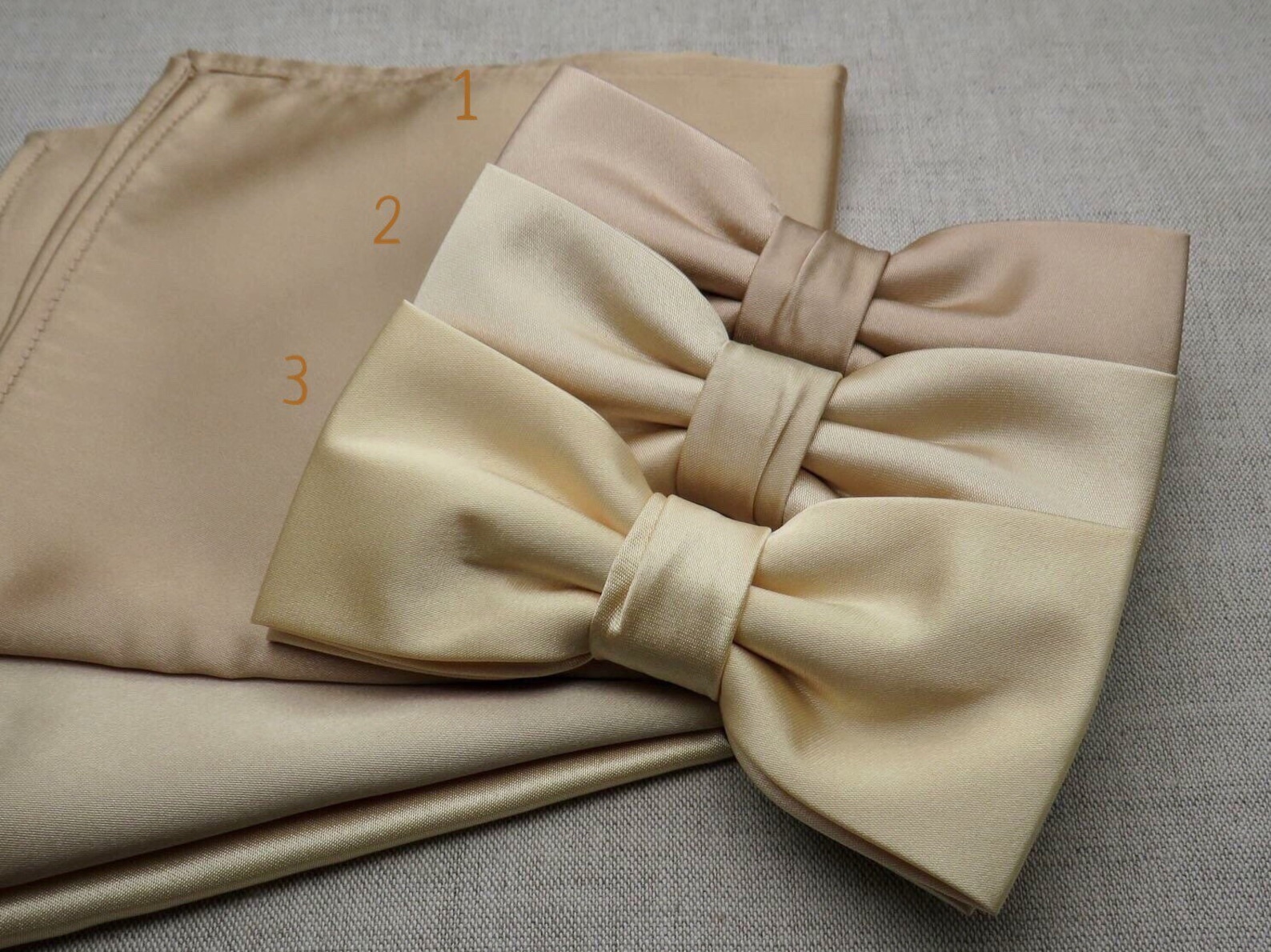 wine bow tie and pocket square