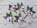 Orchid Flower Buttonhole, Orchid Boutonnières, Beach Wedding Buttonhole for Groom & Groomsmen, Boutonnière for Prom, Flower Lapel Pin 