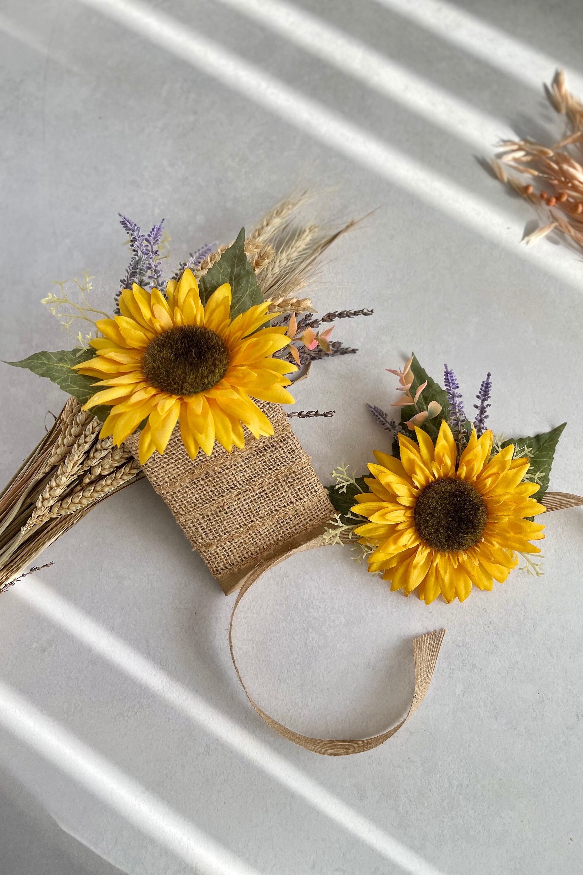 Sunflower corsage discount