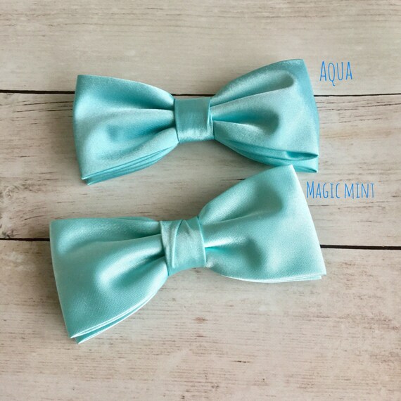 bow tie aqua