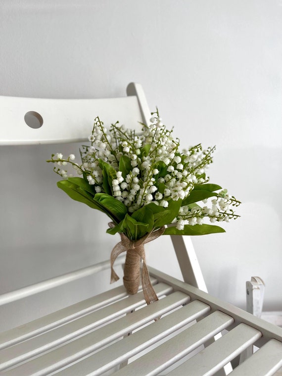 Lily of the valley wedding boquet + 4x lily of the valley buttonholes Lily of the valley wedding boquet + 4x lily of the valley buttonholes