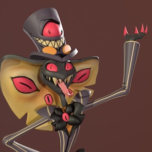 Hazbin Hotel - Sir Pentious with Egg Bois STL