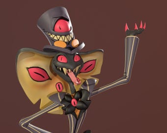 Sir Pentious Hazbin Hotel Digital Model for 3D Printing - Etsy