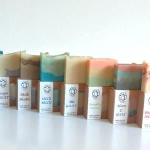 Handmade Goat Milk Soap: Unique and Funny Soap Bars. Natural Farm-to-Skin for Sensitive Skin, Canadian Made. 5 or more soaps Bundle & Save.