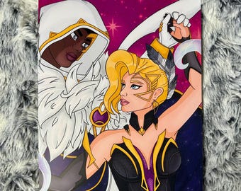 Cloak and Dagger A4 Print