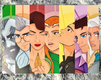 Vox Machina A4 Print: Critical Role Fan Art