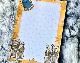 The Mummy (1999) Inspired Egyptian Mythology A6 Notepad